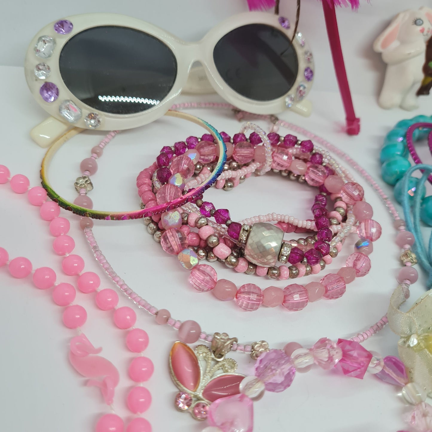 Vintage kid's jewelry lot Animated theme—all wearable 39 items